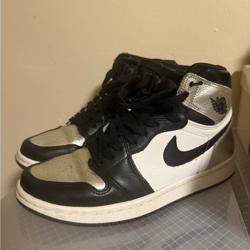 Silver Toes Jordan 1